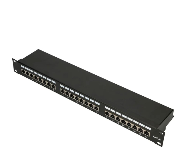 Extralink Patchpanel 24 porty CAT6 STP V2 EX.9830 - 1323251 - zdjęcie 6